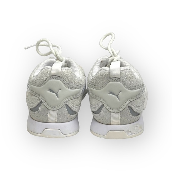 Puma ✵ Kyron Wild Beasts Running Shoes Sneakers ✵ White Glacier Grey ✵ 6.5M ✵ - Picture 4 of 16